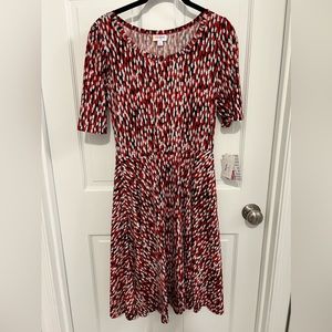 LuLaRoe Nicole Dress, Size M
